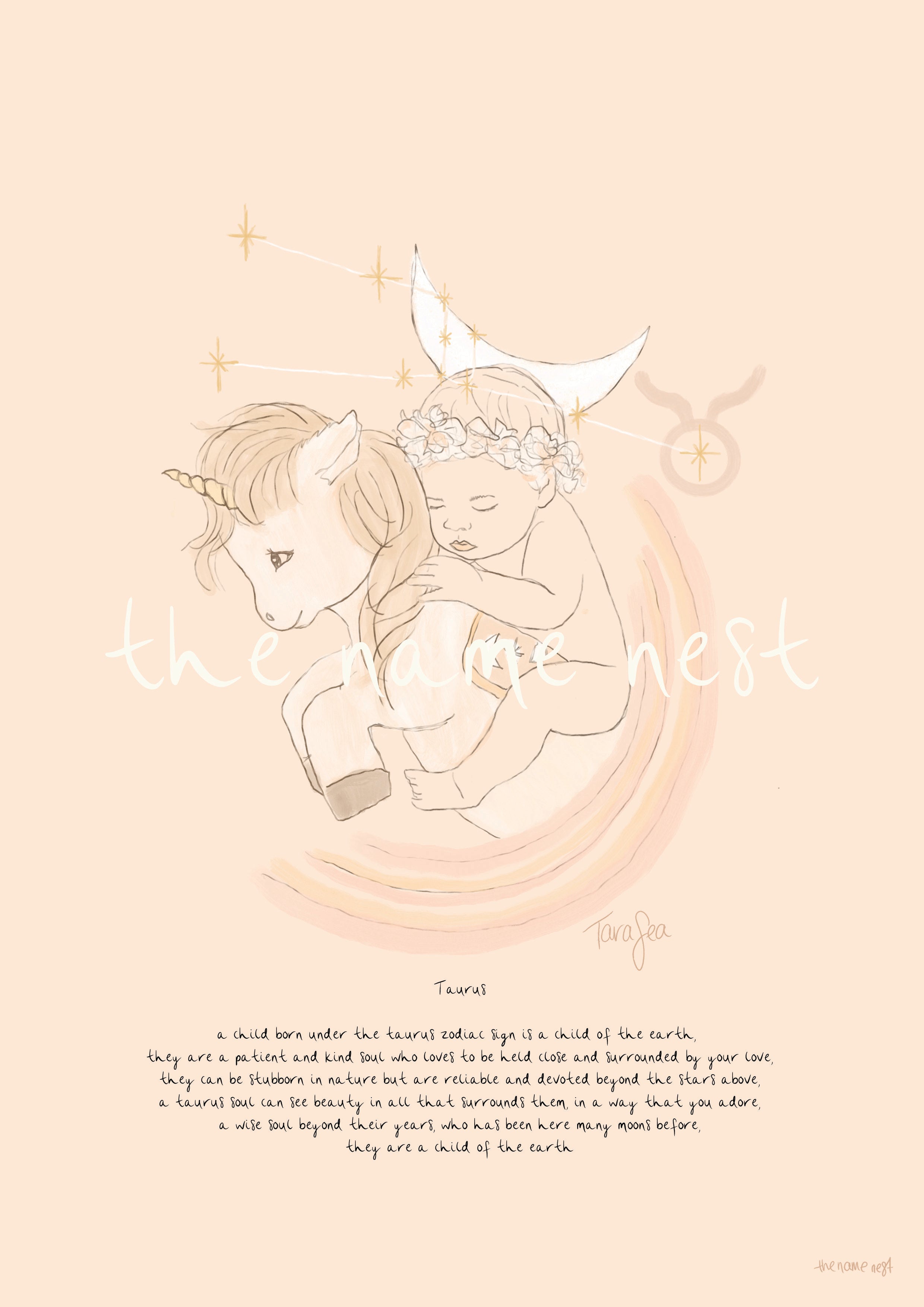 Zodiac Baby Artworks