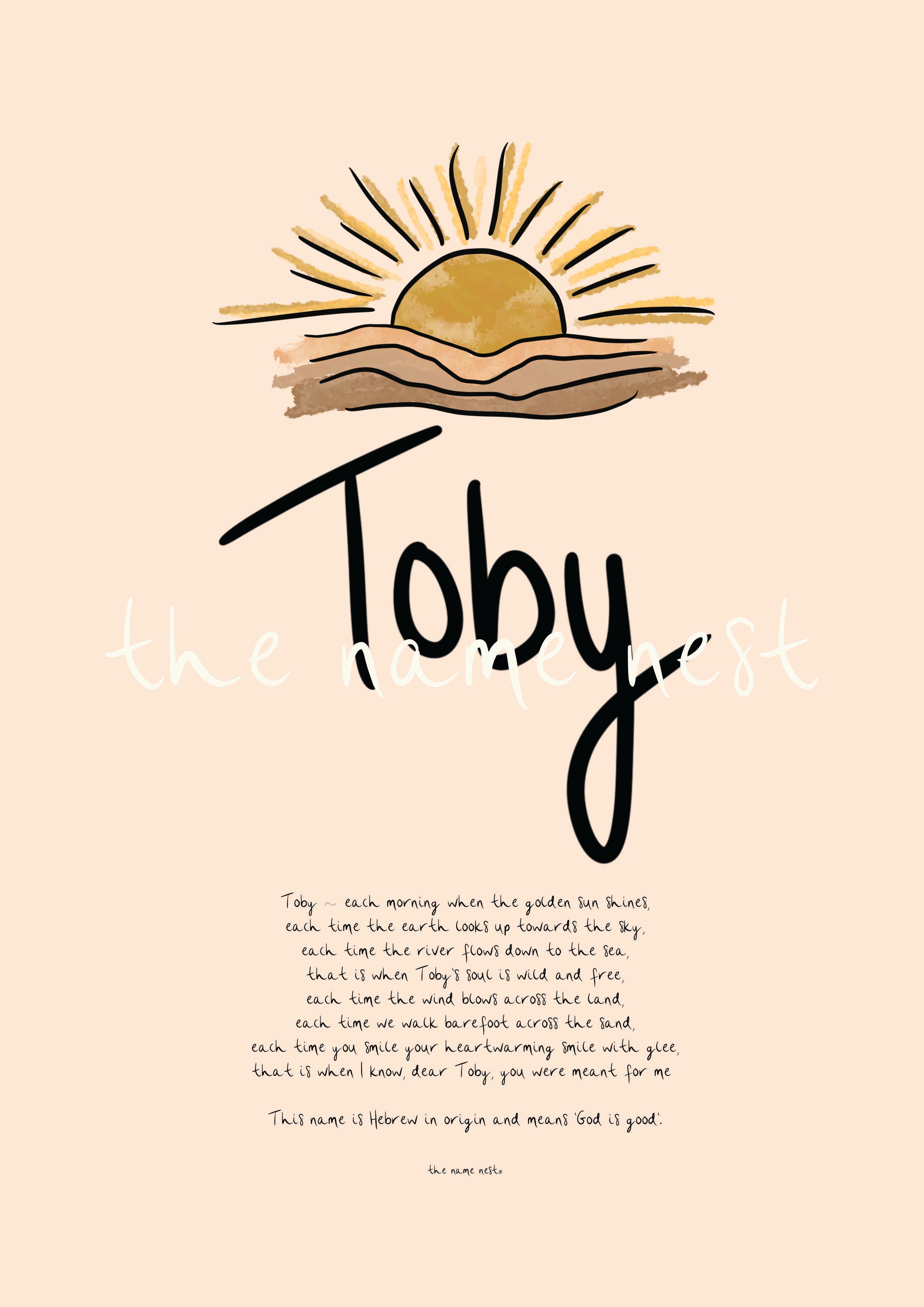 Toby – the name nest