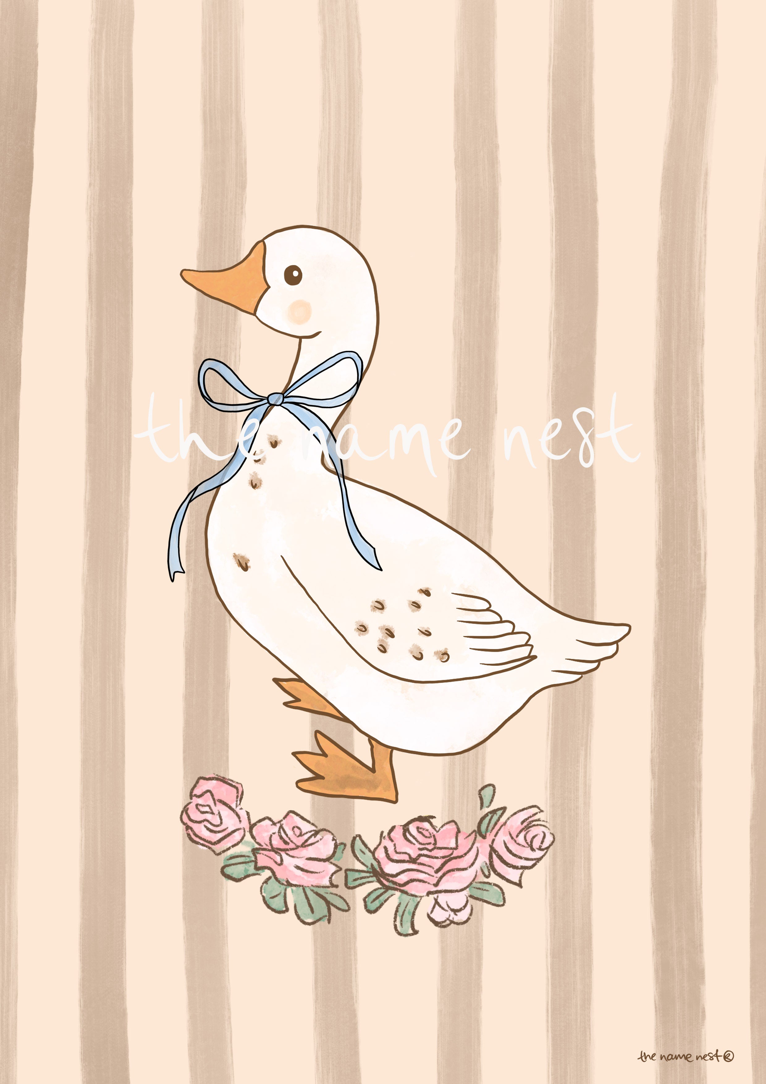 Vintage Rose Mr Goose