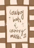 Cowboy Hats & Country Music