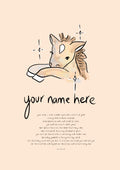 Pony - Personalised Name Artwork