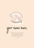 Pearl - Personalised Name Artwork